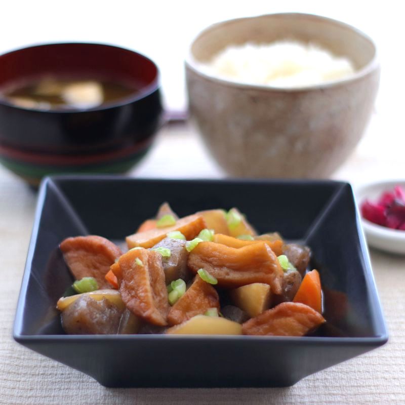 めんつゆで簡単。がんもどきと大根の煮物