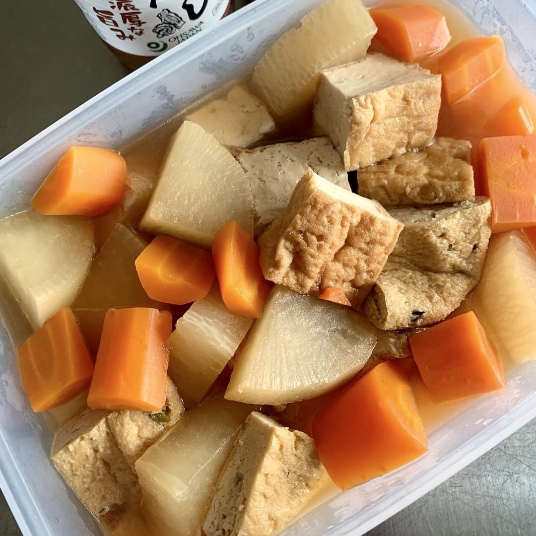 ほっこり大根とさつま揚げの煮物