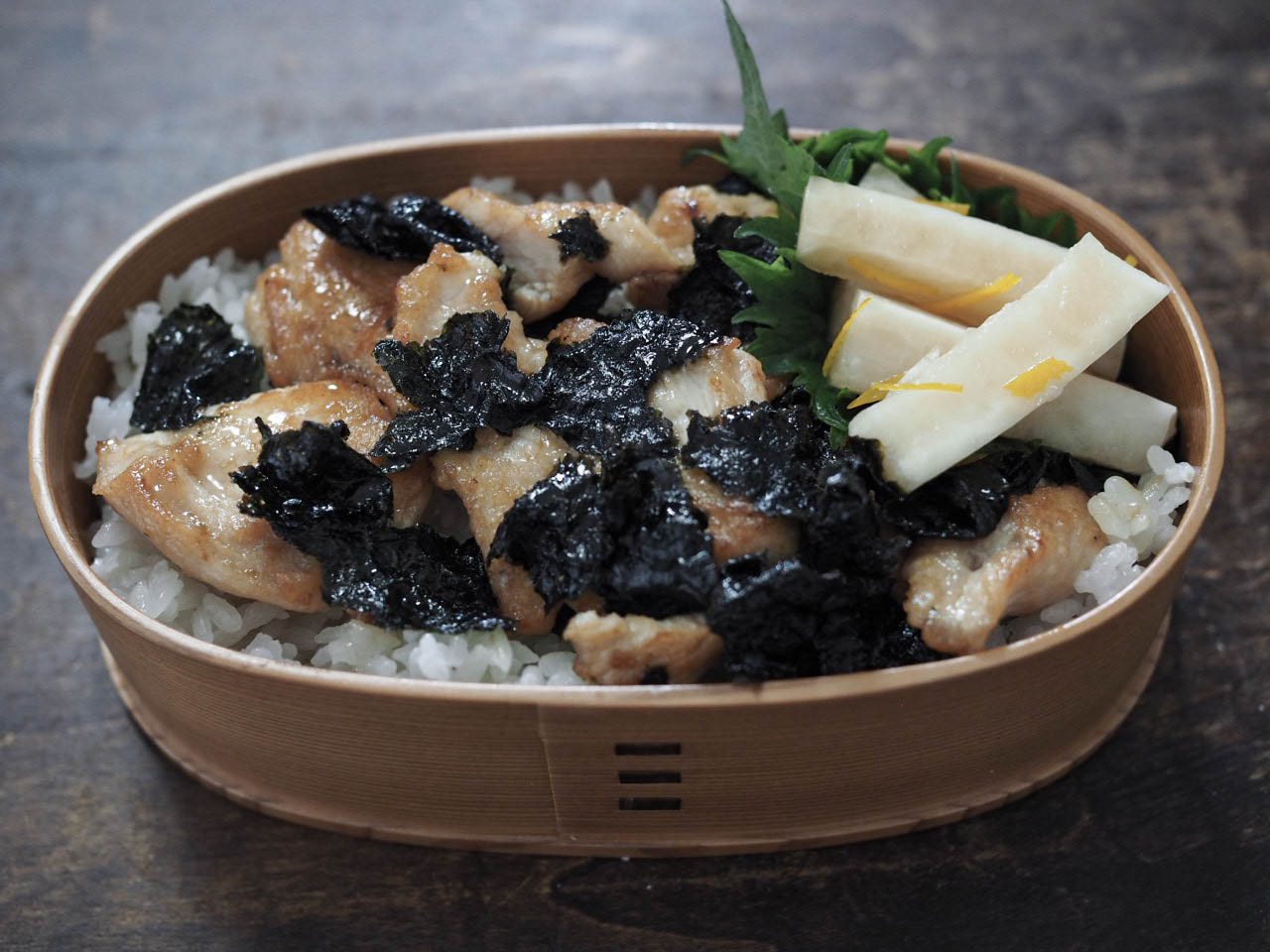 大根のスパイシーステーキ