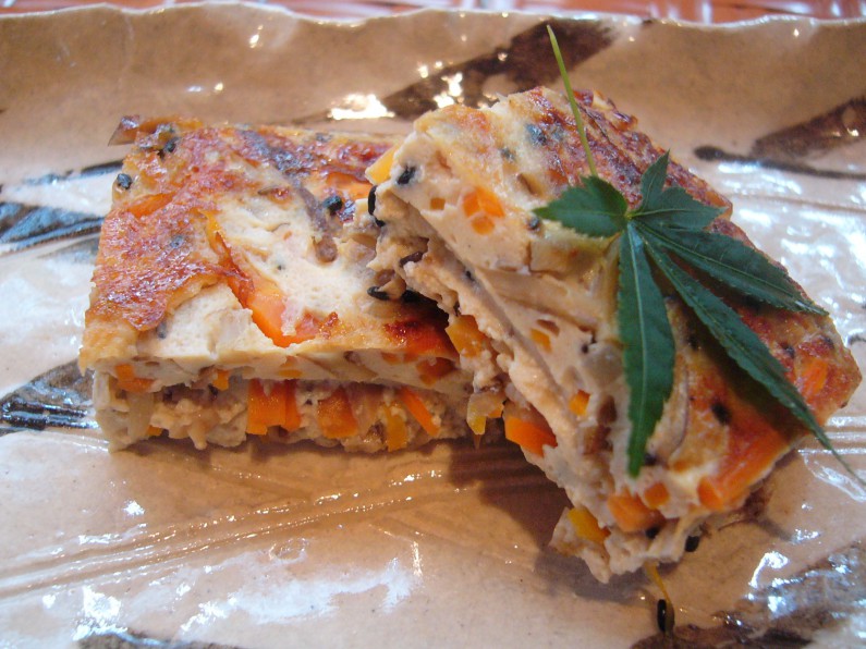 充填豆腐の容器で蒸すよ!豆腐入り五目卵 擬製豆腐