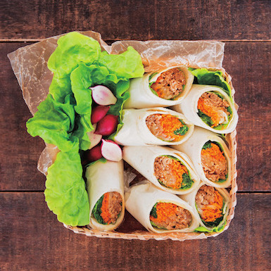 レジャーも運動会も！焼肉ラップサンドが大活躍VERY