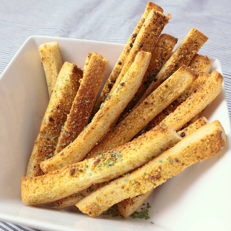 簡単！ザクザクパンの耳ラスク│レシピ一覧│ソントン株式会社