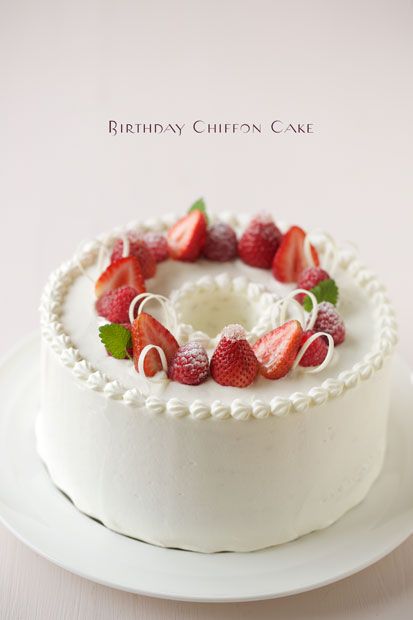 フルーツシフォンデコレーション