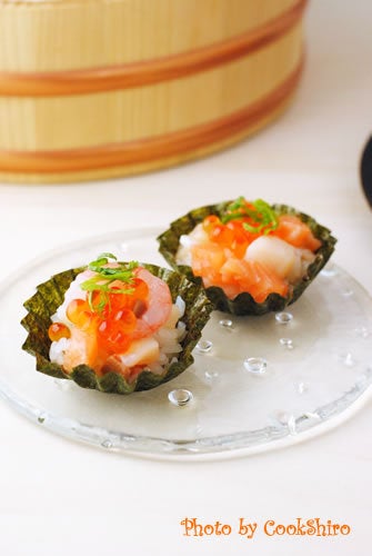 平日の夕食編5ちらし寿司の盛り付けいつもの食卓をワンランクアップ 盛り付けのキホンとコツフードソムリエ