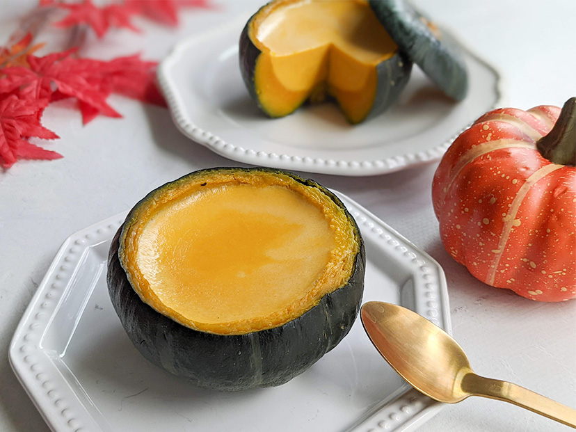 優しい甘さ♪ 豆腐のかぼちゃプリン