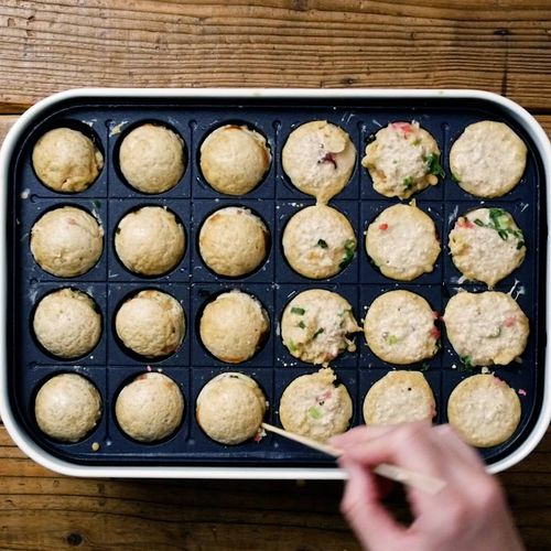 米粉とオートミールのたこ焼き 小麦粉不使用 ぽっぽSnapdish スナップディッシュID:LbzOaaa