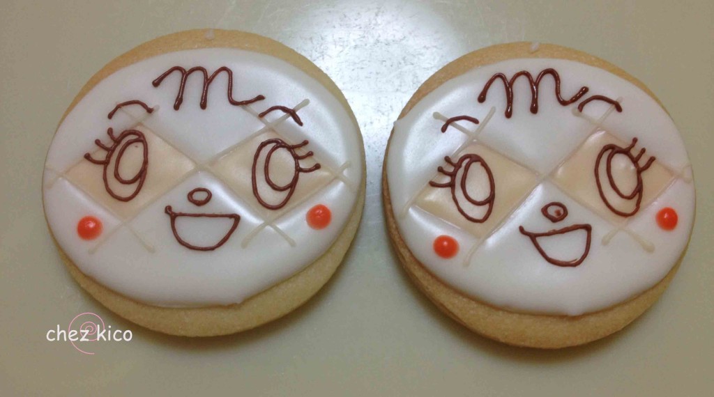 アンパンマン＆ばいきんまんクッキーの作り方絶賛成長中☆母娘のユルユル日記