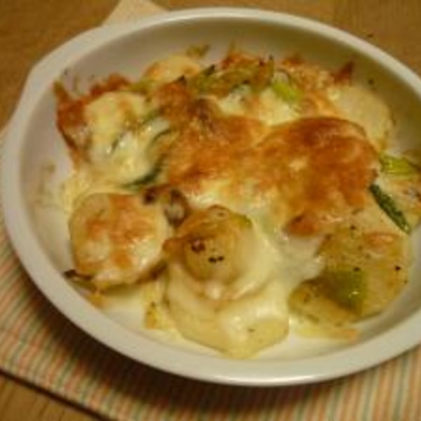 ほっくり長いもベーコンチーズ 簡単すぎる居酒屋風一品