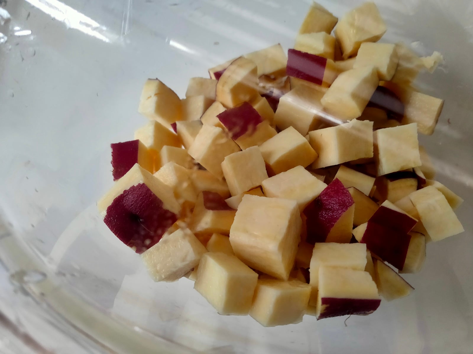 さつまいものクリームチーズサラダTikTok