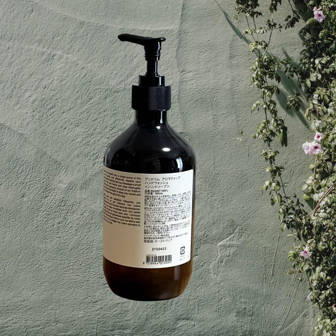 イソップ ハンドクリーム ハンドソープ ギフト セット Aesop アンドラム アロマティック レスレクションハンドバーム 75mlハンドウォッシュ 500ml セット いい香り おしゃれ かわいい ハンドケア レディース プレゼント 誕生日 結婚祝い ブランド 正規品 新品2025