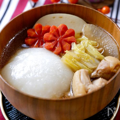 めんつゆで★簡単お雑煮