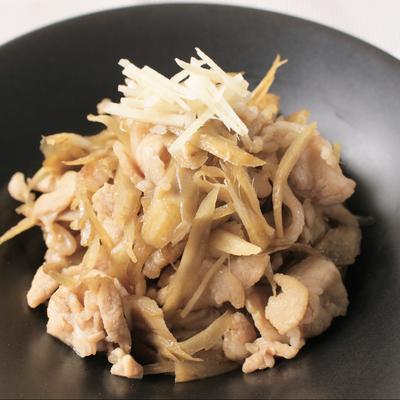 豚肉とごぼうのしぐれ煮レシピの作り方