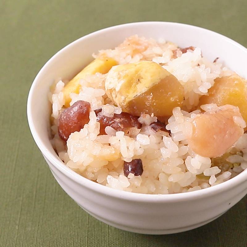 栗の彩りお赤飯愛顔ケアねっと