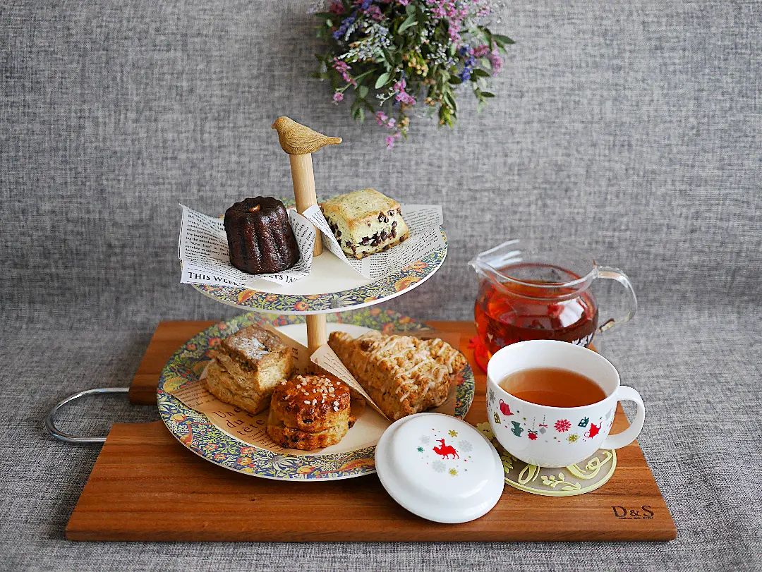 おうちでヌン活しませんか？春のお茶会はおうちアフタヌーンティーで決まり！おうちごはん