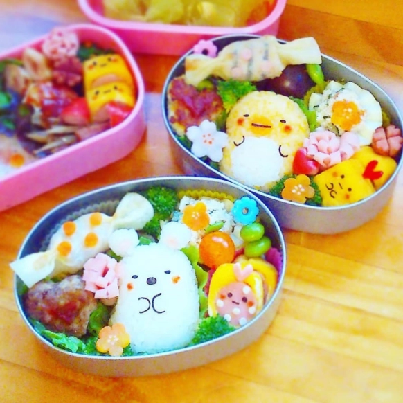 お弁当⋈ すみっこしろくまハッチ弁当⁡ 本日ご紹介するのは @michiyo0815 さんの投稿です🍀 ⁡ ▸▸▸Fri.April.14.2023 おはようございます♡ この前の、お兄ちゃんのお弁当🍙 すみっコしろくまハッチ🐝 これで幼稚園弁当はしばらくお休みです☺︎次からは2つ