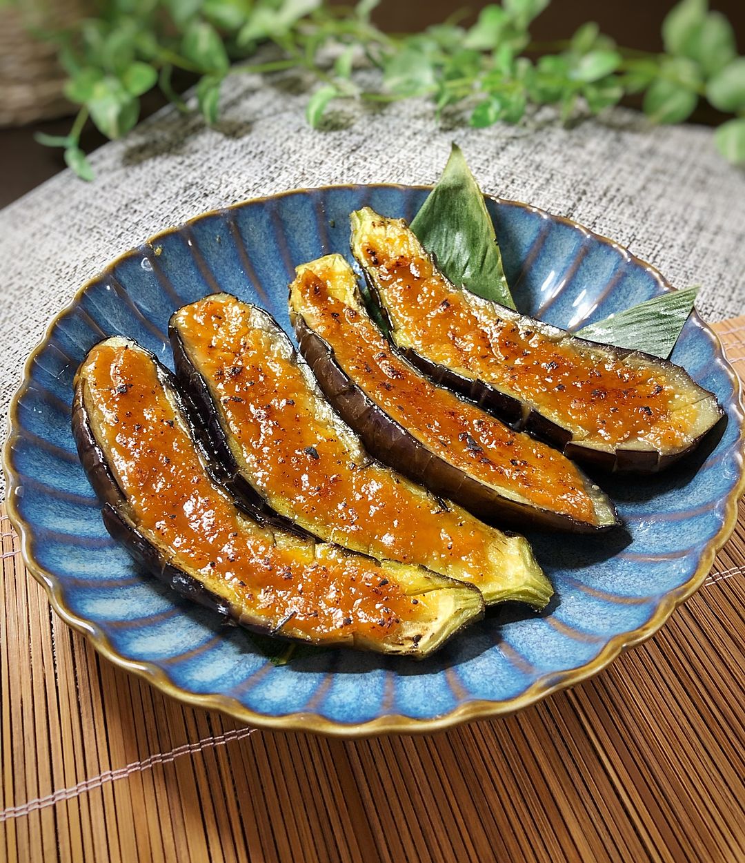 丸ナスレシピ 味噌とチーズで焼く。これが一番旨い