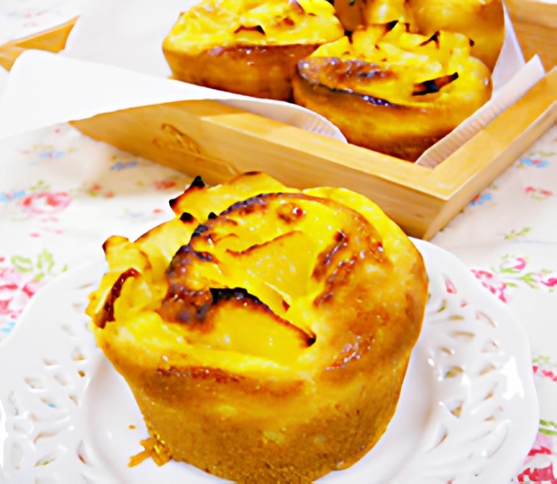 りんごの米粉マドレーヌ