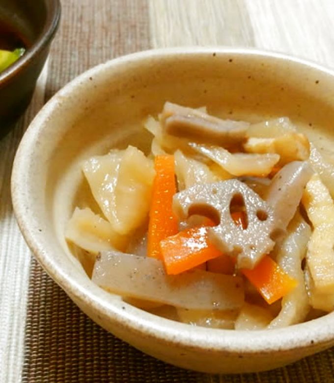 割り干し大根の醤油漬け