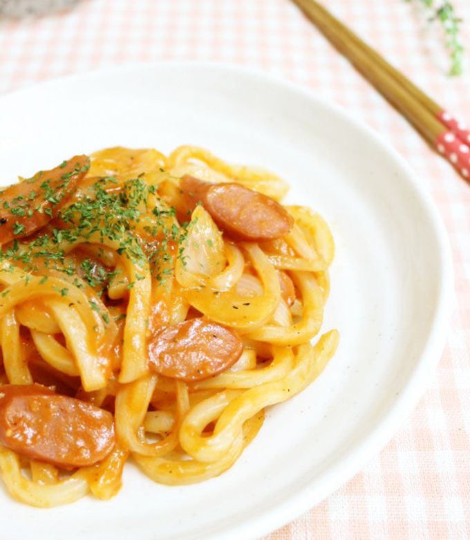 リュウジのバズレシピ レンジで簡単 のりバターうどんクラシル