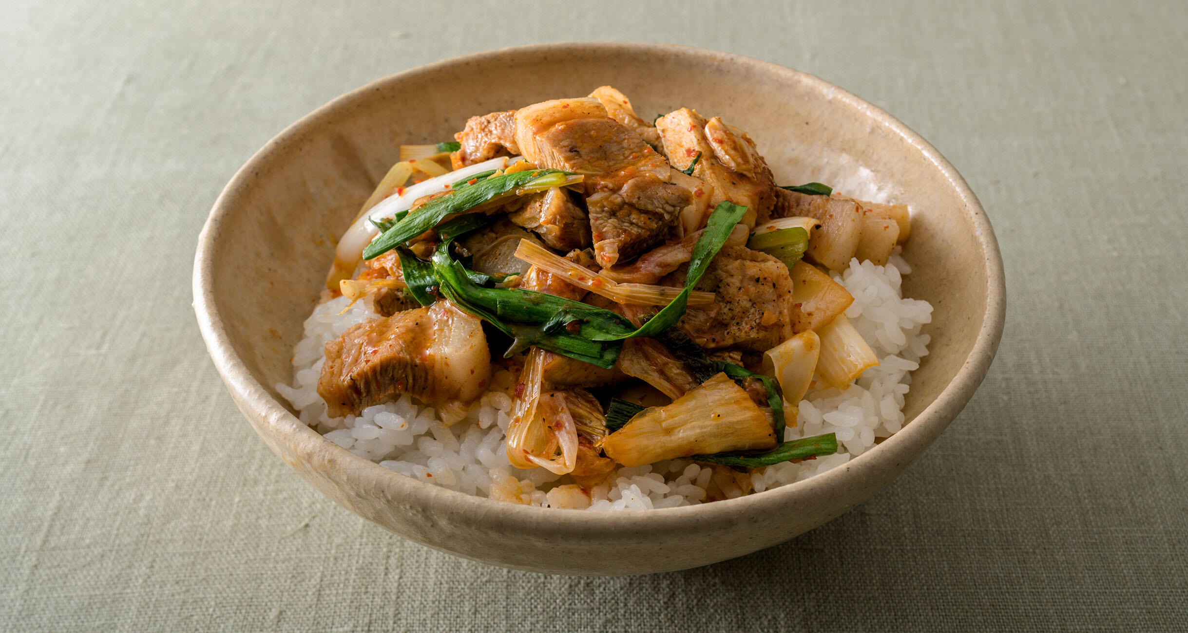 がっつりどんぶり 豚焼肉キムチ丼