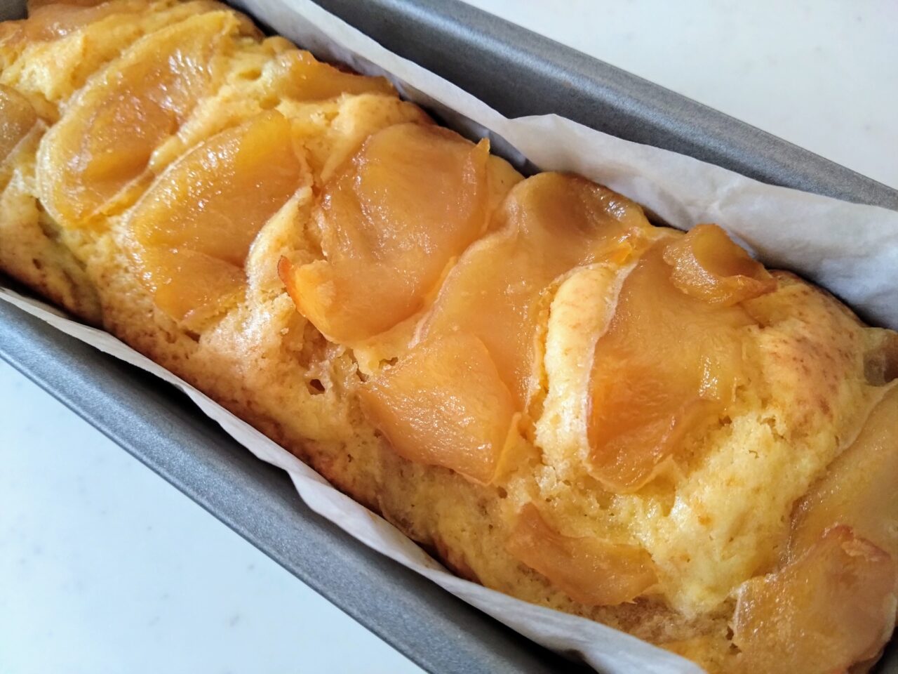 フタをしたリンゴケーキ – お料理ダイスキ！ニューヨークおうちごはん