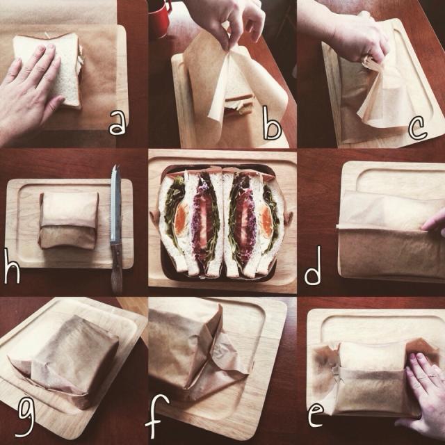 これなら崩れない！サンドイッチの切り方