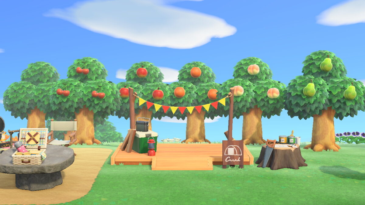 あつ森 果物100コを最速で楽に回収する方法 小ネタ系茶番