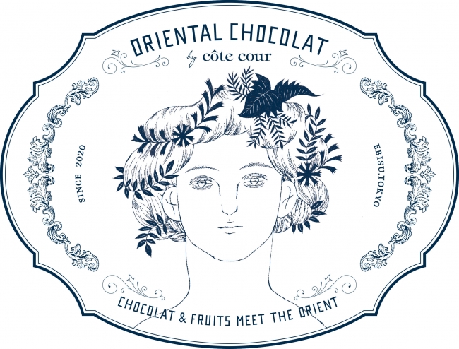 新ブランド「オリエンタルショコラbyコートクール」より 「オリエンタルショコラサンド」 ＜ピスタチオ＞PISTACHIOピスタチオの風味が香る特製ソースを、ミルクチョコレートでコーティングし、ココアクッキーでサンドした、濃厚な味わいのサンドクッキー です