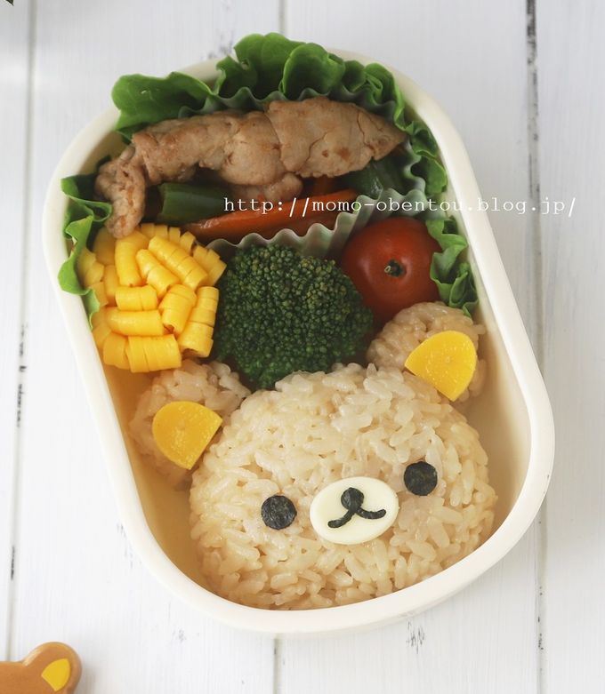 キャラ弁「コロッケを使った簡単リラックマ」動画＆レシピcozre コズレ 子育てマガジン