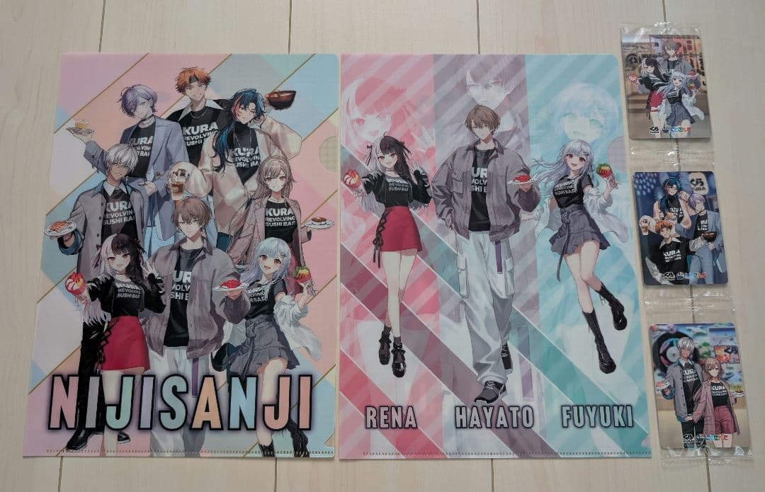 にじさんじ × くら寿司全国 7月7日よりコラボキャンペーン開催