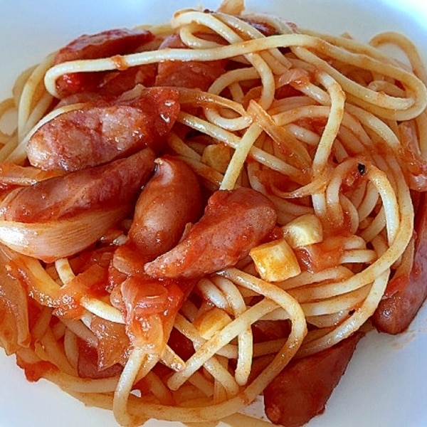 ウインナー＆玉ねぎのサラスパ★