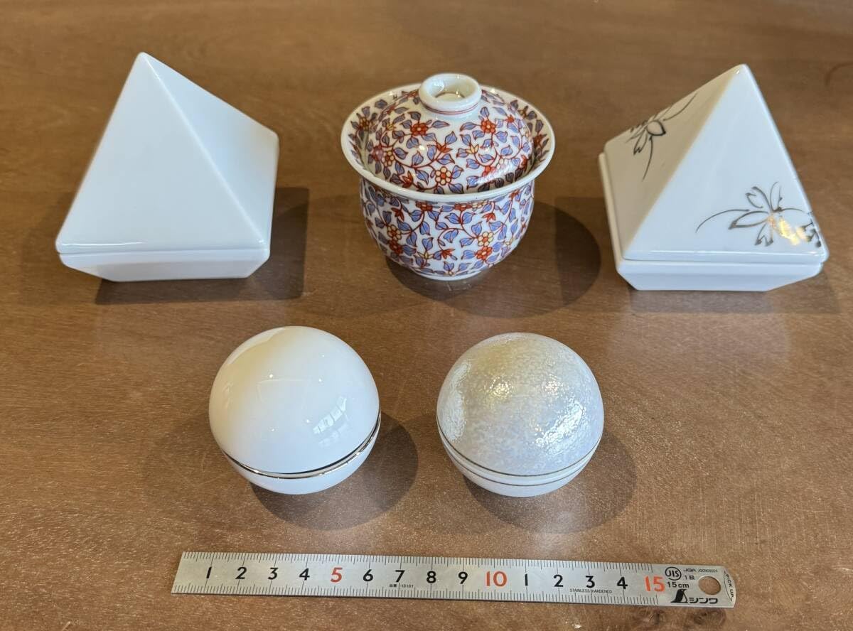 有田焼 高級蓋付珍味皿 5種類まとめて 日本製 和食 フレンチ イタリアン 割烹 料亭 業務用 ホテル レストラン 有田焼染錦祥瑞菊割楕円皿 深海三龍堂 和食器 和風 お皿 オーバル プレート ジャポニスム 高級感 陶磁器 伝統工芸 金襴 A30-567佐賀県有田町セゾンの