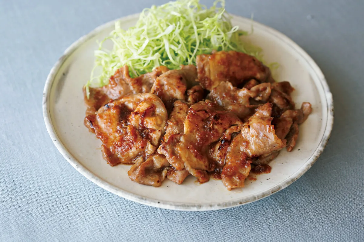 野菜ひとつ しょうがの甘辛煮