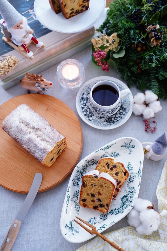 幻の食材で作る「シュトーレン風米粉パウンドケーキ」minamoto食堂