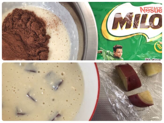 お菓子作り苦手な人🙋‍♀️これなら作れるかも😆！？ 詳しくはプロフィールのリンクから「ココア蒸しパン」と検索👀🔍レシピレシピ動画パン蒸しパンホットケーキミックスHMココアおやつレンジレンジで簡単レンジでチンホットケーキミックスで作るココア蒸しパン ■材料 15分※約15×15cmの正方形ガラス容器1個分 ・ホットケーキミックス：150g