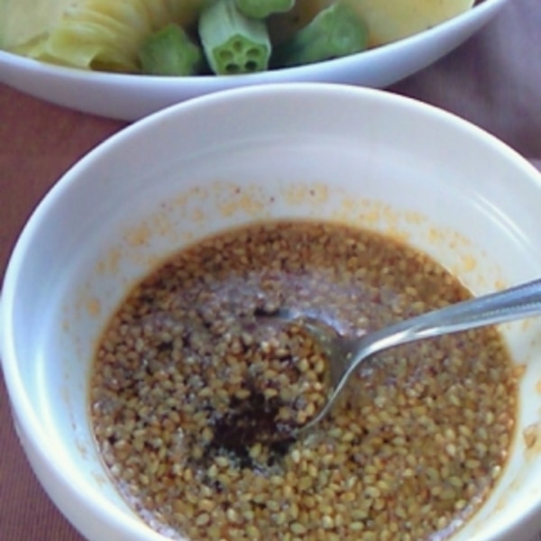 温野菜や餃子にぴったり！生姜ソース