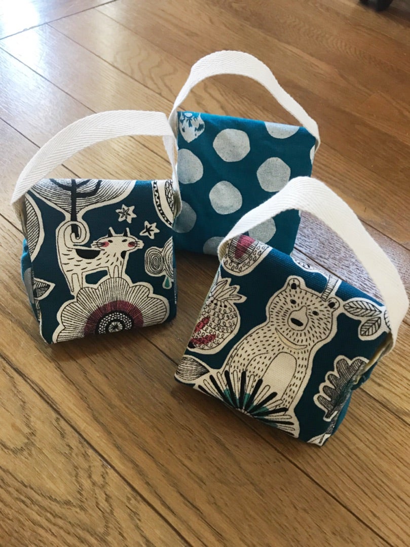 三角おにぎりポーチの作り方 ♡おにぎりが２個入るよ♡How to make a rice boll case handmade easysewingtutorial*DIY