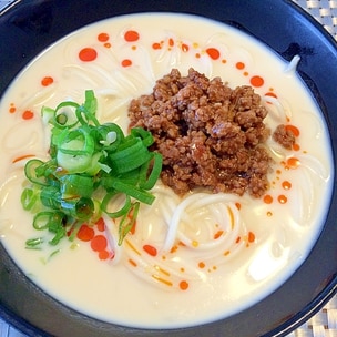 3Stepで完成！ 夏にぴったりのトマトそうめん ツナ、めんつゆ、ごま油