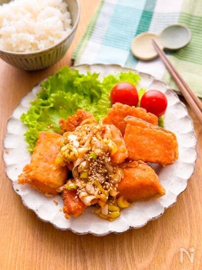 照り焼きチキン☆付け合わせも一緒に