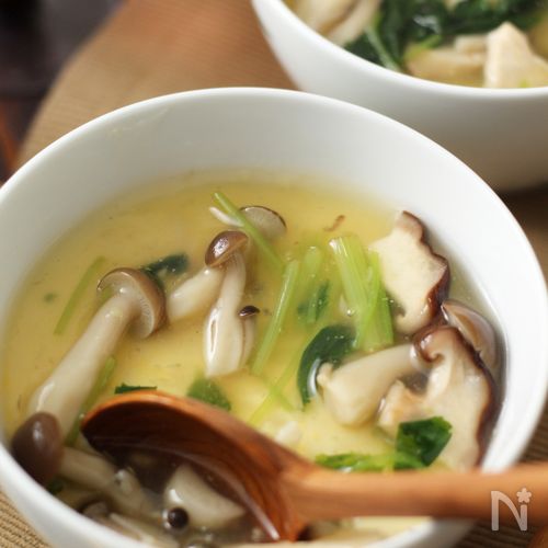 ふっくらオムレツの簡単レンジで茶碗蒸し