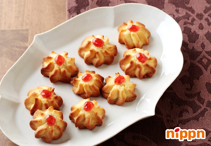 絞り出しジャムクッキー えびちゃんTikTok