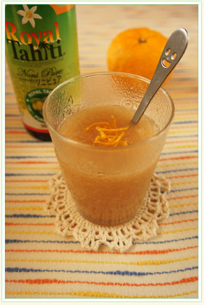 大根りんごソルベのレシピ。リンゴジュースで簡単！ - LIFE.net