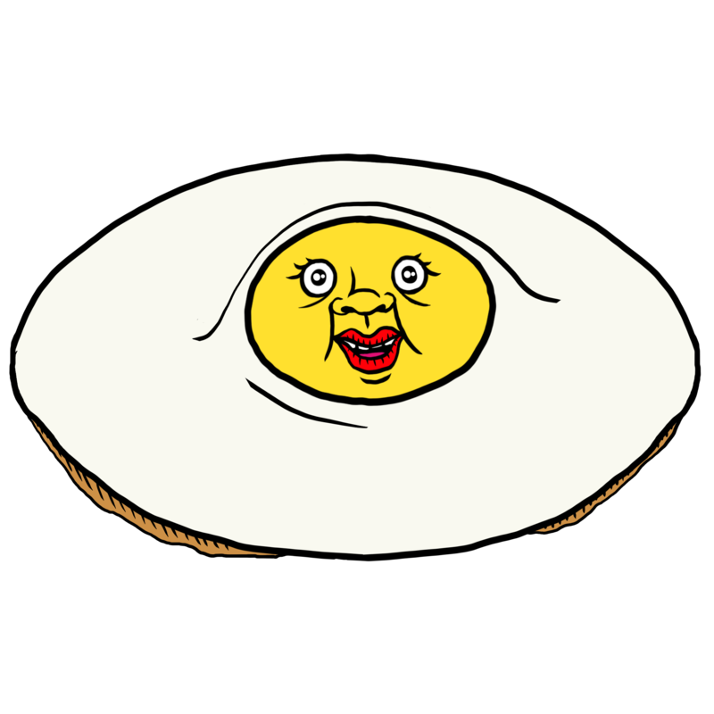 目玉焼きの無料イラストイラストセンタ