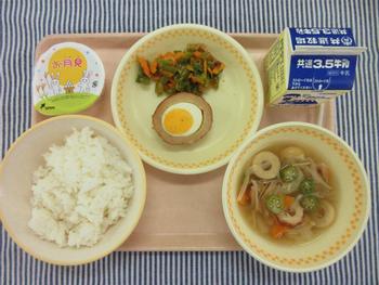 2015年9月27日 お月見献立広島大学