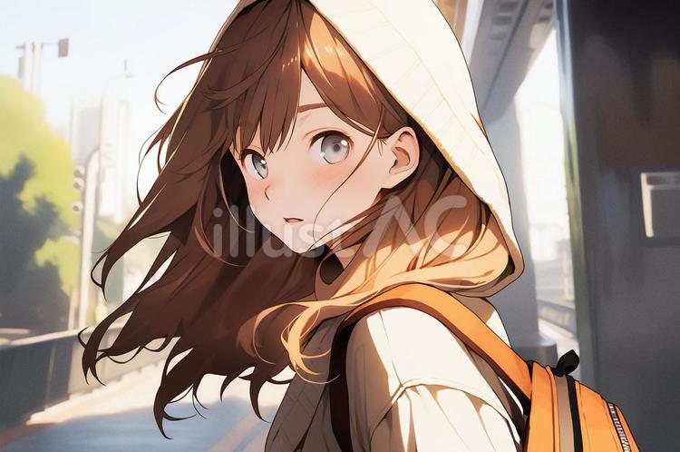 フードをかぶったイラスト無料イラスト・フリー素材なら「イラストAC」