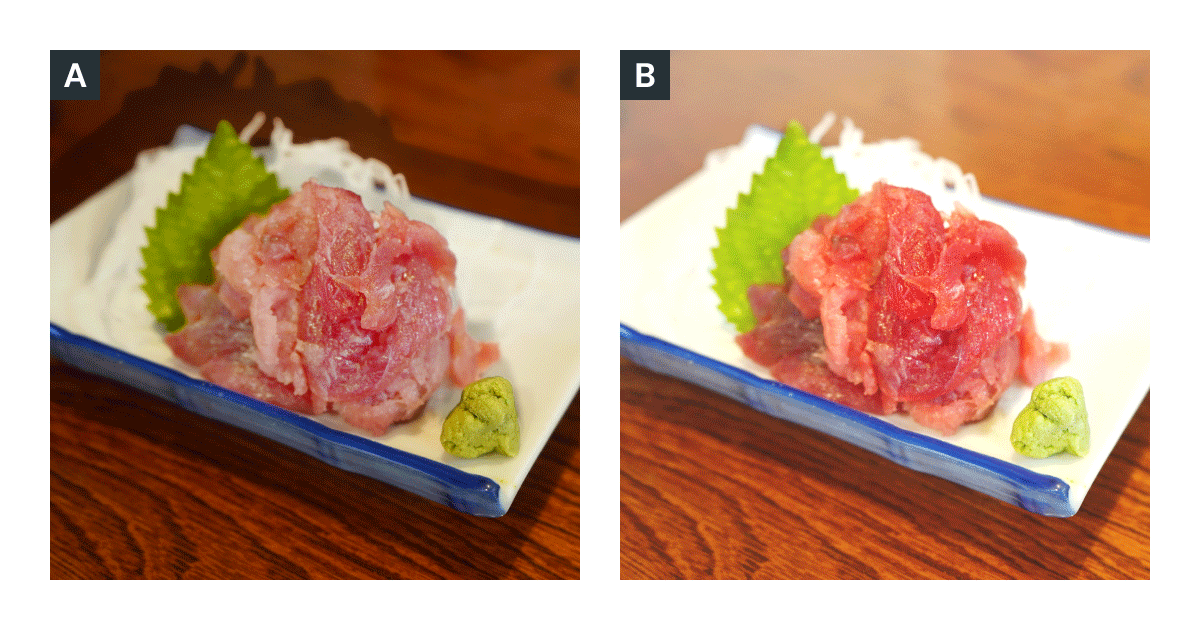 iPhoneで唐揚げ写真を美味しそうに撮影する方法①ボリュームを盛るだけで美味しく見える