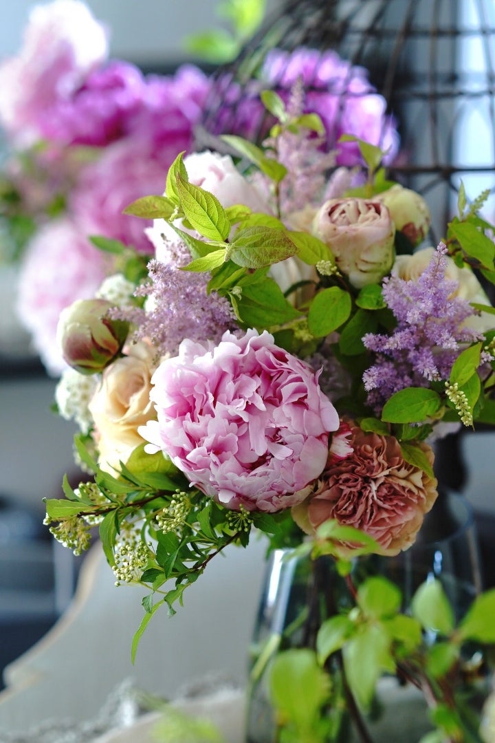 母の日にも！『芍薬のブーケ』の作り方 ～うきうき花レシピ - はなどんやマガジン