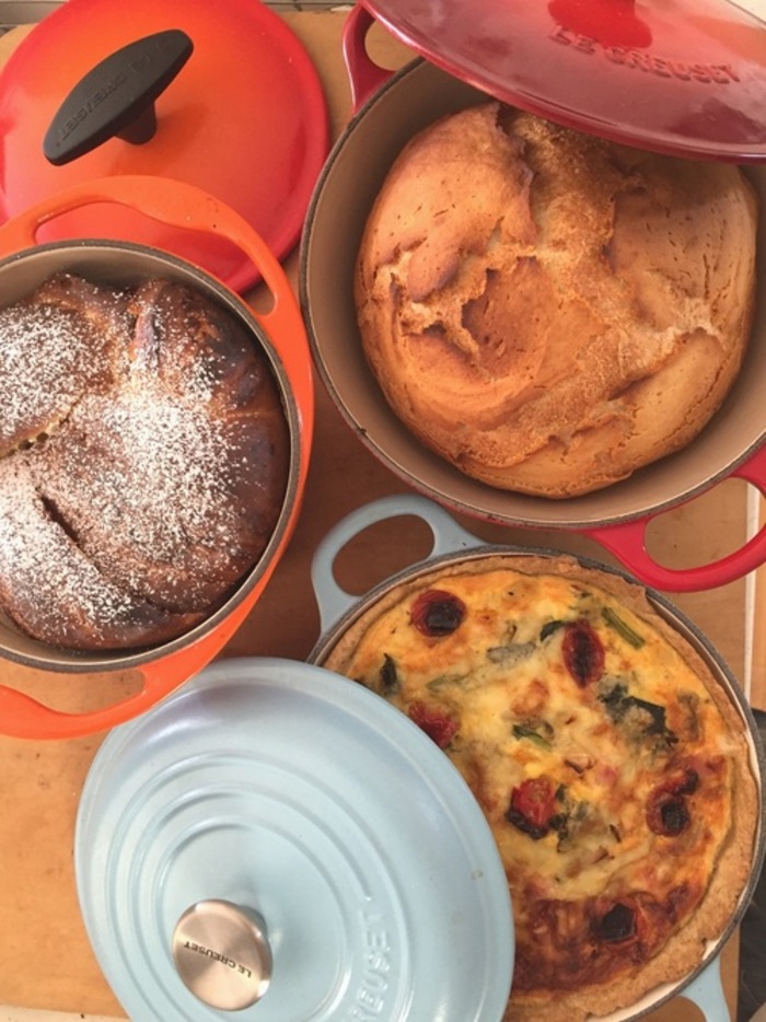 ル・クルーゼでかぼちゃの濃厚ハロウィンスープCampbellのお料理ブログ