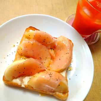 生ハムとチーズのスティックパン