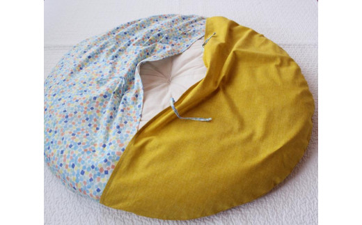 洛中高岡屋 せんべい座布団 洗える専用カバーこどもと暮らし